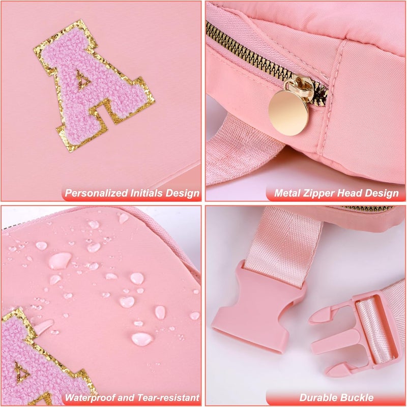 Uygafly Gifts for Girls 3 4 5 6 7 8 9 10 11 12 Year Old Teens Kids Daughter Sister Gifts for Women Her - Fanny Pack Belt Bag Cute Stuff for Girls Women Teen Trendy Crossbody Bags | Peach,A - Image 5